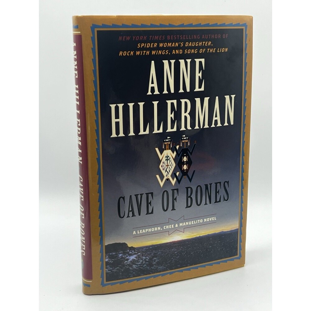 First Edition 2018 Cave of Bones A Leaphorn, Chee & Manuelito Novel Hard Cover